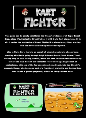 Kart Fighter (Asia) (En) (Pirate) box cover back